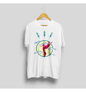 Hummingbird printed t-shirt