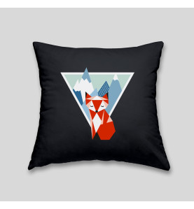 Mountain fox cushion